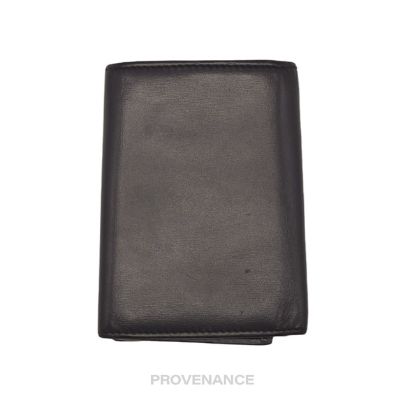 🔴 Saint Laurent Paris SLP Key Card Wallet - Navy Calfskin Leather - Picture 2 of 8